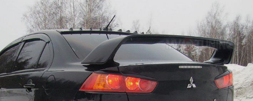 Накладка на задний бампер в стиле "EVO" Mitsubishi Lancer X var №1 купить в интернет-магазине tuning63