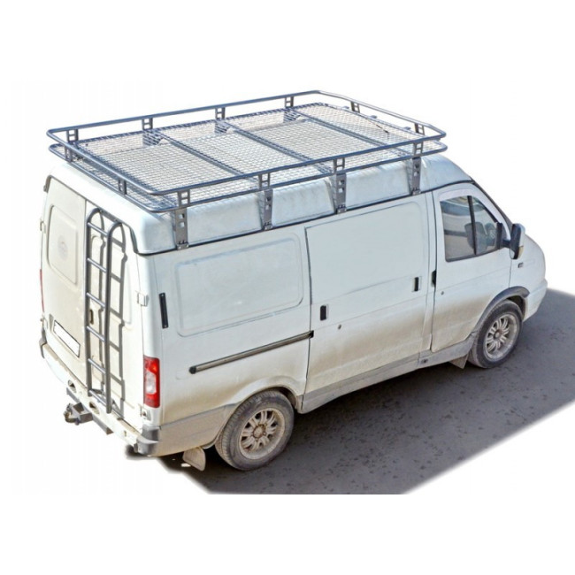 Багажник экспедиционный «Трофи» с сеткой для ГАЗ Соболь купить в интернет-магазине tuning63