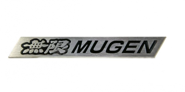 Шильдик для решетки радиатора "Mugen Style" купить в интернет-магазине tuning63