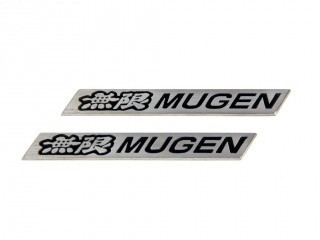 Шильдики для спойлера (2 шт) "Mugen Style" купить в интернет-магазине tuning63