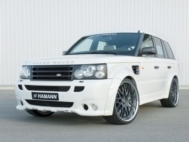 Сетка алюминиевая переднего бампера (черного цвета) "Hamann Conqueror I" для Land Rover Range Rover Sport купить в интернет-магазине tuning63