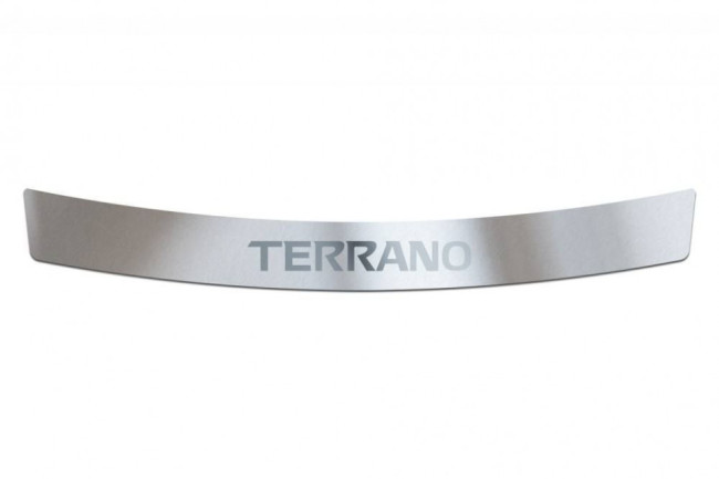 Накладка на задний бампер (НПС) NISSAN Terrano (2014-н.в.) купить в интернет-магазине tuning63