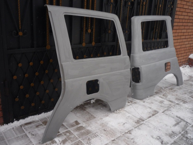 Комплект задних крыльев для УАЗ 3163 Patriot (стеклопластик) купить в интернет-магазине tuning63