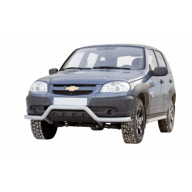 Защита переднего бампера «Волна» ВАЗ 2123 "Chevrolet Niva" RS купить в интернет-магазине tuning63