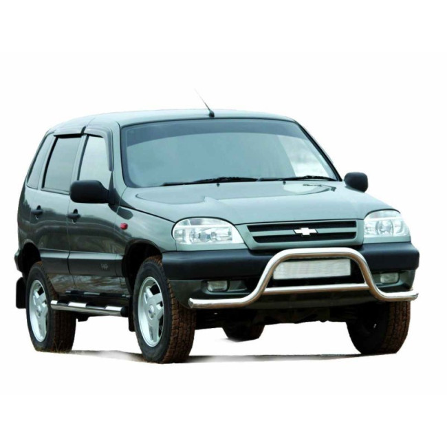 Защита переднего бампера «Волна» для ВАЗ 2123 "Chevrolet Niva" (d63,5) купить в интернет-магазине tuning63