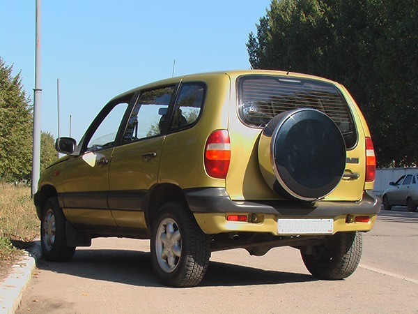 Защитный бокс для запасного колеса ВАЗ 2123 "Chevrolet Niva" купить в интернет-магазине tuning63
