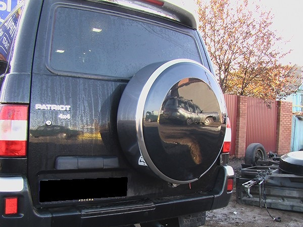Защитный бокс для запасного колеса УАЗ 3163 "Patriot" купить в интернет-магазине tuning63