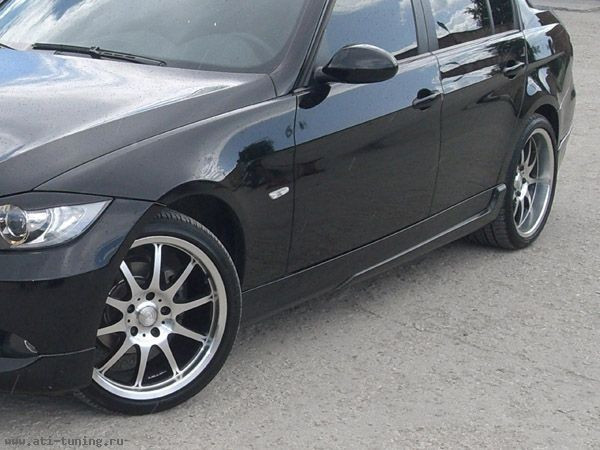 Накладки на пороги BMW 3 Series (E90) (2005-2012) купить в интернет-магазине tuning63
