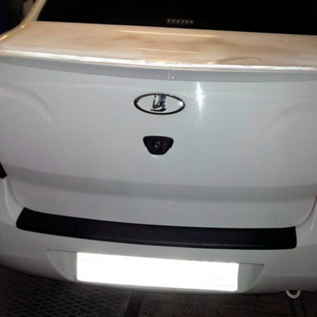 Защитная накладка на задний бампер ВАЗ 2190 LADA Granta (2011-н.в.), седан купить в интернет-магазине tuning63