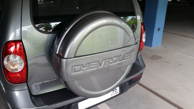 Колпак-бокс запасного колеса с замком для Chevrolet Niva купить в интернет-магазине tuning63