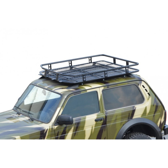 Багажник «ТРОФИ» для LADA 4x4 Bronto (монтаж на рейлинги) купить в интернет-магазине tuning63