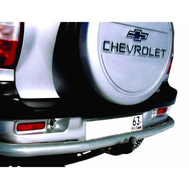 Защита заднего бампера «Коромысло», ВАЗ 2123 "Chevrolet Niva" купить в интернет-магазине tuning63